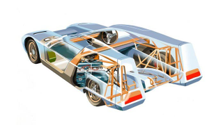 Illustration for article titled Le Mans With A Hydroplane On Wheels